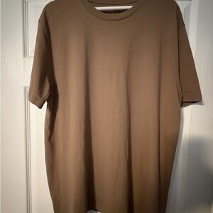 H&M Men's Brown Short Sleeve Tee